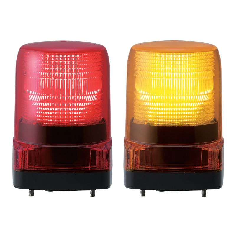 パトライトPATLITE LEDフラッシュ表示灯 LFH-M2-R Φ100 赤 LFH-M2-R LEDフラッシュ表示灯 LFHシリーズ PATLITE(パトライト